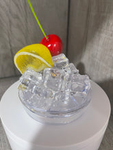 Load image into Gallery viewer, 20 oz Specialty 3D Topper Lid- For 20 oz Tumblers- Fruit