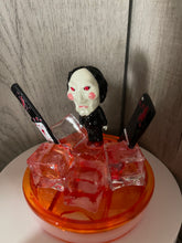 Load image into Gallery viewer, 3D Graphic 20oz Tumbler Topper Lid- Halloween Horror Scary Movie
