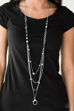 Load image into Gallery viewer, Boss Shimmer - Silver Lanyard