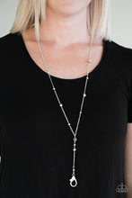Load image into Gallery viewer, Out All Night - Silver lanyard