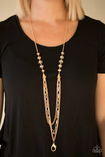 Load image into Gallery viewer, Turn It Up-Town - Gold Lanyard