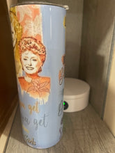 Load image into Gallery viewer, 20 oz Graphic Tumbler-  Golden Girls (Live Like Rose, Speak Like Dorothy)
