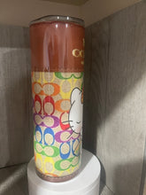 Load image into Gallery viewer, 20 oz Graphic Tumbler- Hello Kitty Coach
