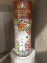 Load image into Gallery viewer, 20 oz Graphic Tumbler- Hello Kitty Coach
