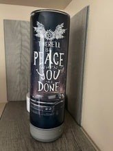 Load image into Gallery viewer, 20oz Skinny tumbler- Bluetooth speaker- Supernatural ( Driver Picks the Music)

