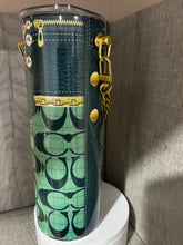 Load image into Gallery viewer, 20 oz Graphic Tumbler- Coach with chain
