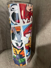 Load image into Gallery viewer, 20 oz Graphic Tumbler-  Looney Tunes Old Cartoons
