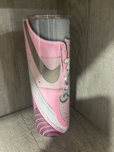 Load image into Gallery viewer, 20 oz Graphic Tumbler- Barbie Basketball Shoe
