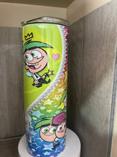 Load image into Gallery viewer, 20 oz Graphic Tumbler- Fairly Odd Patents Fairies
