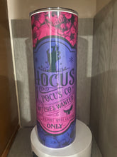 Load image into Gallery viewer, 20 oz Graphic Tumbler- Hocus Pocus Sanderson Sister
