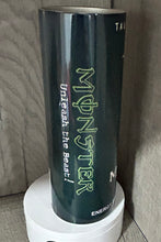 Load image into Gallery viewer, Graphic 20 oz Tumbler- Monster Energy Design
