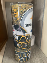 Load image into Gallery viewer, 20 oz Graphic Tumbler- Steelers
