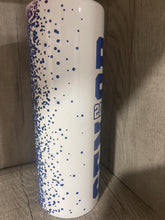 Load image into Gallery viewer, 20 oz Graphic Tumbler- Senior 2024 Blue White
