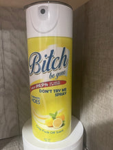 Load image into Gallery viewer, Graphic 20 oz Tumbler- Bitch Be Gone- Funny Humor- spray bottle
