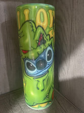 Load image into Gallery viewer, 20 oz Graphic Tumbler- Halloween Stitch
