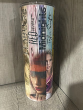 Load image into Gallery viewer, 20 oz Graphic Tumbler- Taylor Swift Multi Album
