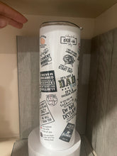 Load image into Gallery viewer, 30oz Skinny Tumbler- Sarcastic Sticker
