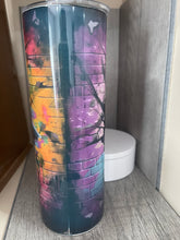 Load image into Gallery viewer, 20 oz Graphic Tumbler- Batman busting Through Wall
