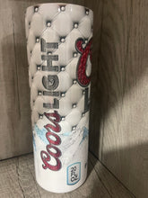 Load image into Gallery viewer, 20 oz Graphic Tumbler- Coors Light Cushion
