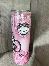 Load image into Gallery viewer, 20 oz Graphic Tumbler- Hello Kitty Pink Bow

