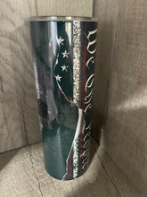 Load image into Gallery viewer, 20 oz Graphic Tumbler-We the people 1776 Skull
