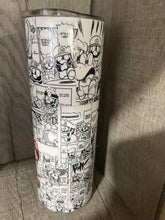 Load image into Gallery viewer, 20 oz Graphic Tumbler-  Mario Comic
