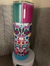 Load image into Gallery viewer, 20oz Skinny tumbler- Bluetooth speaker- Multicolor Coach

