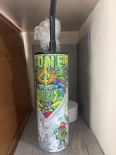Load image into Gallery viewer, 20 oz Graphic Cold Smoke Hookah (Bong)- Stoner Kush
