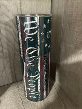 Load image into Gallery viewer, 20 oz Graphic Tumbler-We the people 1776 Skull
