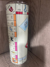 Load image into Gallery viewer, 20 oz Graphic Tumbler- Monopoly Board

