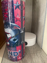 Load image into Gallery viewer, 20 oz Graphic Tumbler- Patriots Football
