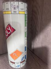 Load image into Gallery viewer, 20 oz Graphic Tumbler- Monopoly Board
