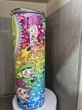 Load image into Gallery viewer, 20 oz Graphic Tumbler- Fairly Odd Patents Fairies
