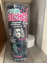 Load image into Gallery viewer, 20 oz Graphic Tumbler-  Support Your Local Witches (Witch)
