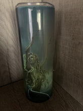 Load image into Gallery viewer, 20 oz Graphic Tumbler- Eerie Green Pirate Ship and Mermaid
