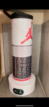 Load image into Gallery viewer, 30oz Skinny tumbler with Dual Lids- Nike Air image
