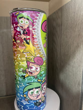 Load image into Gallery viewer, 20 oz Graphic Tumbler- Fairly Odd Patents Fairies
