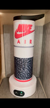 Load image into Gallery viewer, 30oz Skinny tumbler with Dual Lids- Nike Air image
