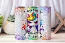 Load image into Gallery viewer, 20 oz Graphic Tumbler- Sarcasm Funny Unicorn 18
