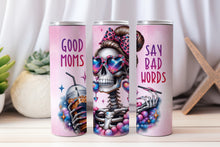 Load image into Gallery viewer, 20 oz Graphic Tumbler- Sarcasm Funny skeleton 21

