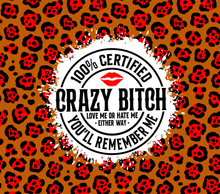 Load image into Gallery viewer, 20 oz Graphic Tumbler- Sarcasm Funny cheetah 40
