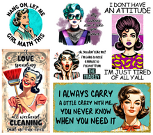 Load image into Gallery viewer, 20 oz Graphic Tumbler- Sarcasm Funny phrases 55
