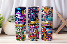 Load image into Gallery viewer, 20 oz Graphic Tumbler- Sarcasm skeleton  5

