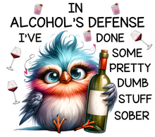 Load image into Gallery viewer, 20 oz Graphic Tumbler- Sarcasm Bird 8
