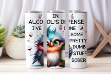 Load image into Gallery viewer, 20 oz Graphic Tumbler- Sarcasm Bird 8
