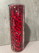 Load image into Gallery viewer, Graphic 20 oz Tumbler- This Girl Runs on Coca Cola
