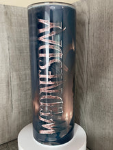 Load image into Gallery viewer, 20 oz Graphic Tumbler- Wednesday
