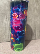 Load image into Gallery viewer, Graphic 20oz Tumbler- Gummy Bears
