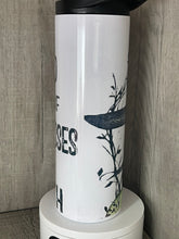 Load image into Gallery viewer, 20oz Skinny tumbler with Dual Lids- In a World Full of Princesses be a Witch
