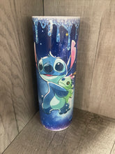 Load image into Gallery viewer, Graphic 20 oz Tumbler- Stitch Design
